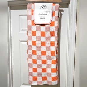 MILLIHOME Oversized Checkered Ultrasoft Knit Throw -50" x 70"
